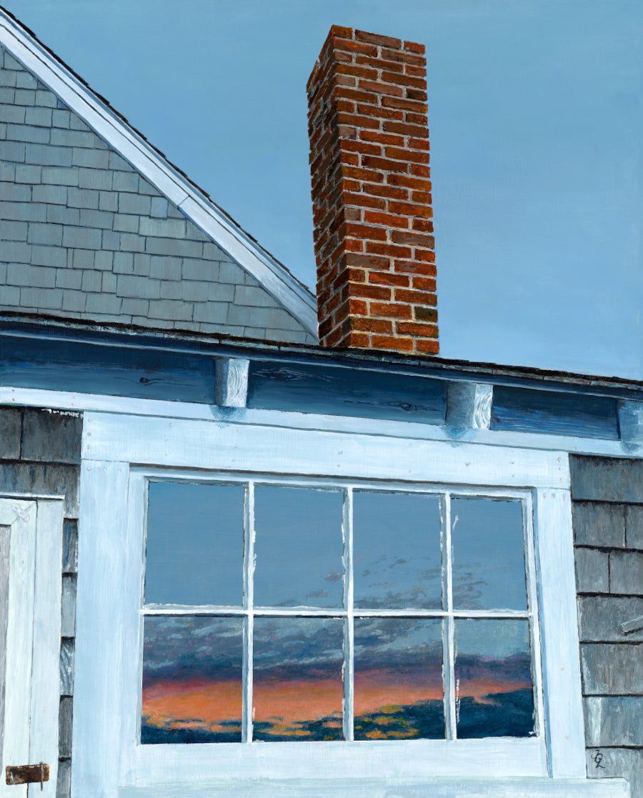 "Gloucester Sunset" 80% Size/ Image Size 12.8 x16 inches/ Reproduction on paper